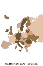 Europe map