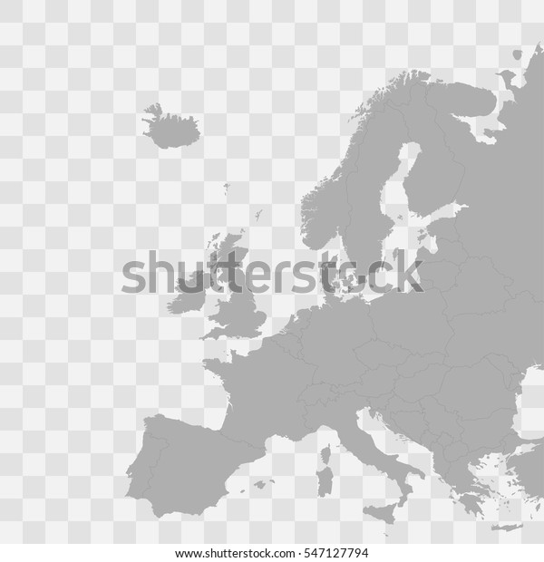 Europe Map Stock Vector (Royalty Free) 547127794