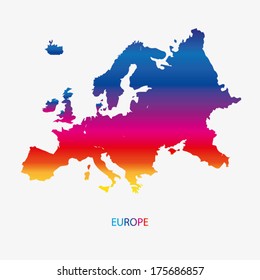 EUROPE MAP VECTOR