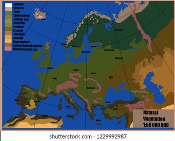 europe is a natural vegetation