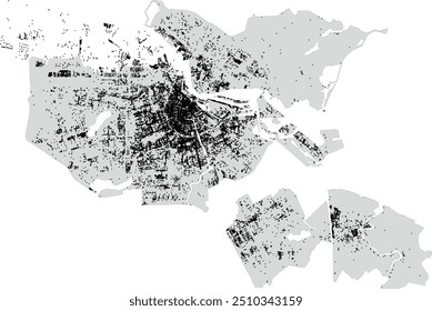 Europa Países Bajos Ámsterdam Mapa con la función FUNCTIEKAART como tienda de oficina Restaurante mapa