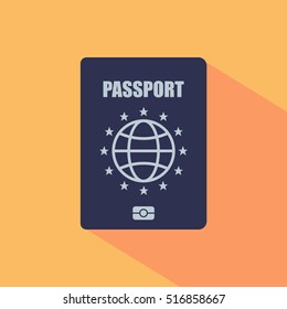 Europe Passport vector
