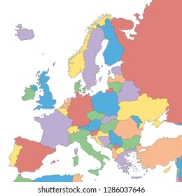 Europe - Political Map of Europe