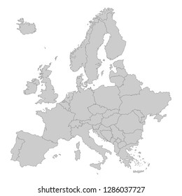 Europe - Political Map of Europe