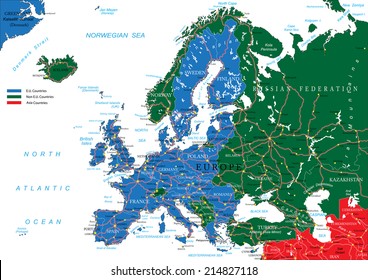1000 Road Map Europe Stock Images Photos Vectors Shutterstock