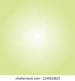 Europe vector map made of green backslashes