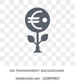 European Central Bank icon. European Central Bank design concept from European Central Bank collection. Simple element vector illustration on transparent background.