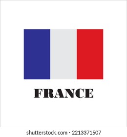 European continent country flag vector design drawing