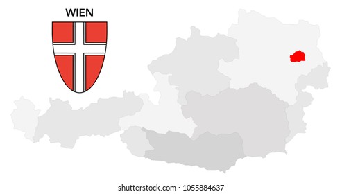 european country austria and the federal state of Wien (vienna)