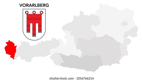 european country austria and the federal state of Vorarlberg