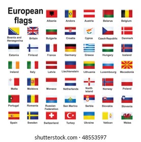 european country flags