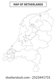 European Country Geography Political map. Political map of country with capital, province or state capital, major cities and town.