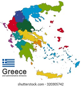 european country Greece and administrative divisions