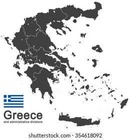 european country Greece and administrative divisions