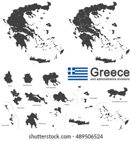 european country Greece and administrative divisions