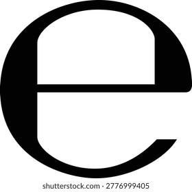 European Estimated Quantity E Mark Symbol for Packaged Goods Compliance with EU Metrology Regulations in Consumer Product Labeling