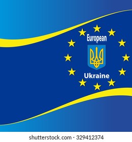 European flag.
