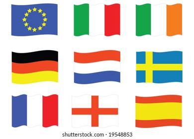 European Flags