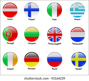 European Flags - Part 1