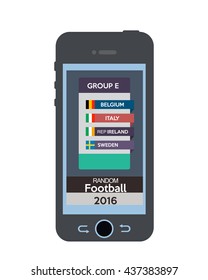 European football championship France groups 2016


