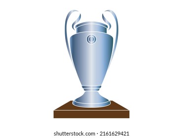 
European Football Championship Trophy. Champions Trophy. Soccer Trophy Cup