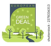 European Green Deal decorative badge - set of policy initiatives with overarching aim of making the EU climate neutral.
!!! - Handmade, without AI tools at any stage