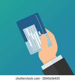 European Health Insurance Card (flat Design)