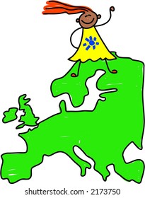 european kid