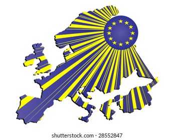 mapa europeu