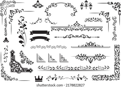 European style antique classic vintage decorative frame
