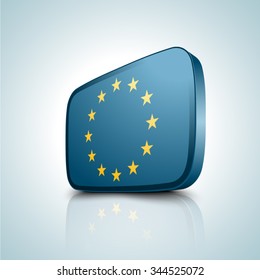 European Union button