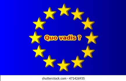 European Union flag ,