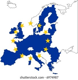 european union flag