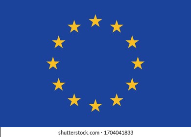 European Union flag Europe country national