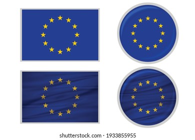 European Union flag Europe country national.