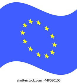 European union flag vector design illustrator EPS10