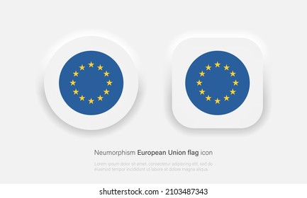 Vektorsymbol der Europäischen Gewerkschaft, Amtsfarben und korrektes Verhältnis in Lungenorphismen-Design Vektor EPS10
