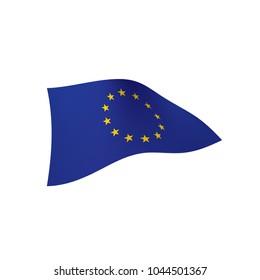 European union flag, vector illustration