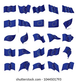 European union flag, vector illustration