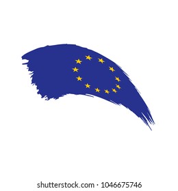 European union flag, vector illustration