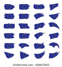 European union flag, vector illustration