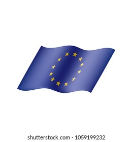 European union flag, vector illustration
