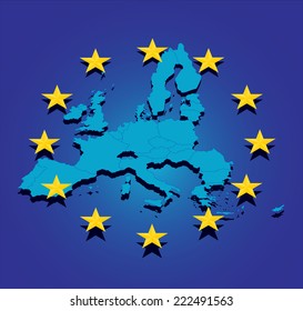 European union map