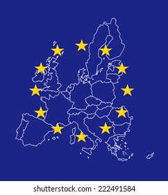 European union map