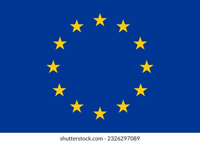 European Union official flag background