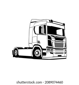 Transport Trucking Logistics Logo Vector Stock Vector (Royalty Free ...