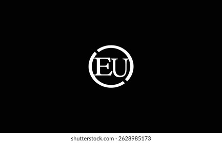 EU,UE,E,U abstract, letters, logo, monogram, style, symbols, ambitions, icons, 
