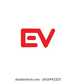 EV Creative logo And  Icon Design