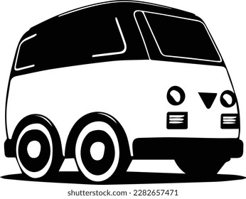 EV Electric Vehicle Logo Monochrome Design Style