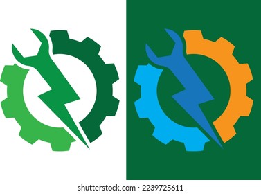 ev mechaniclogo vector design illustration template.eps
